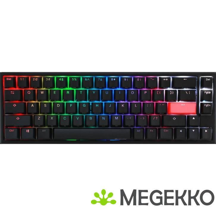 Ducky One 2 SF RGB Zwart Cherry MX Blue, Computers en Software, Toetsenborden, Nieuw, Verzenden