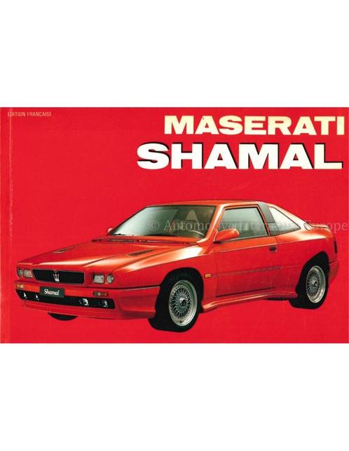 MASERATI SHAMAL (LA COLLECTION) FRANS, Livres, Autos | Livres