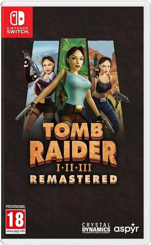 Tomb Raider I-III Remastered-Standaard (NSW) Gebruikt, Games en Spelcomputers, Games | Nintendo Switch, Ophalen of Verzenden