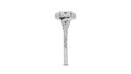 Ring - 18 karaat Witgoud - 1.25ct. tw. Diamant (Natuurlijk), Handtassen en Accessoires, Ringen, Nieuw