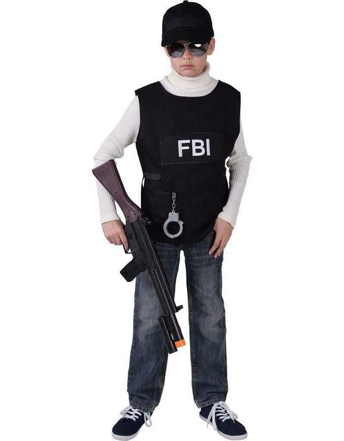 FBI vest voor kinderen, Hobby en Vrije tijd, Feestartikelen, Ophalen of Verzenden