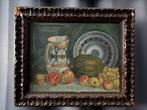 Rafael Cardells (1899-1980) - Bodegón de cerámica y frutas, Antiek en Kunst