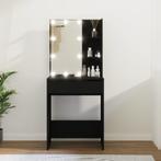 vidaXL Kaptafel met LED-verlichting 60x40x140 cm zwart, Huis en Inrichting, Tafelonderdelen, Verzenden, Nieuw
