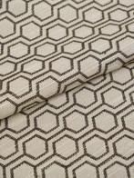 Elegante geometrische linnenmix meubelstof - 300 x 280 CM -