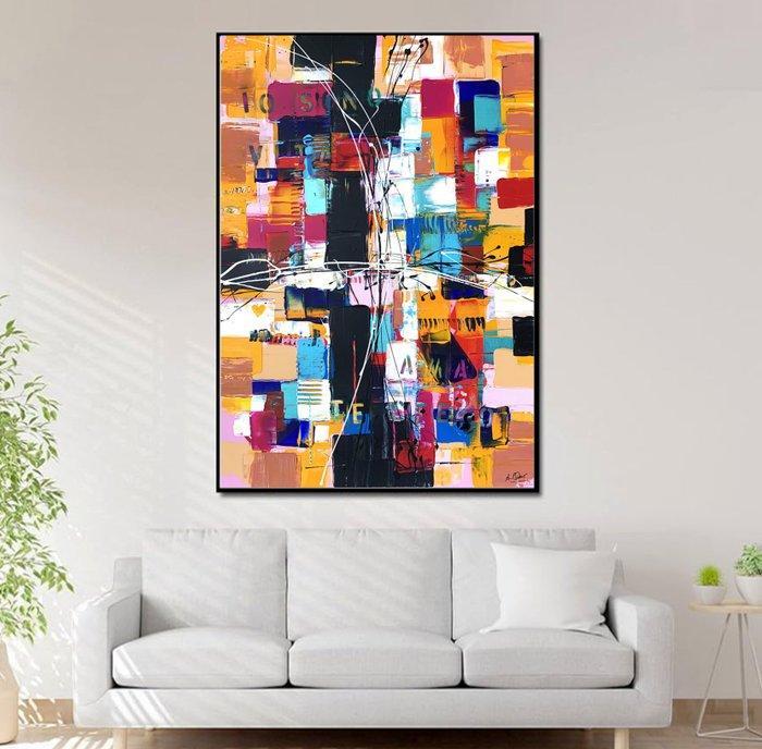 Pierro Alfredo (1976) - Io sono vita, Antiek en Kunst, Kunst | Schilderijen | Modern