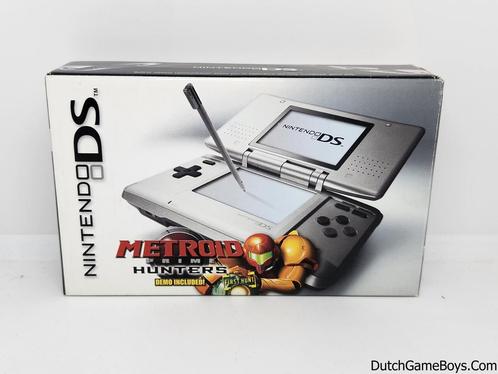 Nintendo DS Phat - Console - Metroid Prime Hunters Demo - US, Games en Spelcomputers, Spelcomputers | Nintendo DS, Gebruikt, Verzenden