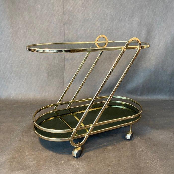 Trolley - Verguld messing, Antiek en Kunst, Curiosa en Brocante