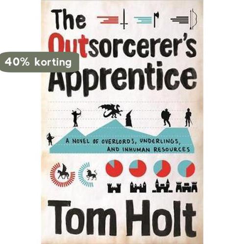 The Outsorcerers Apprentice 9780356502540 Tom Holt, Boeken, Overige Boeken, Gelezen, Verzenden