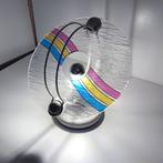 Toffoli - Lampe de table - Acier, plexiglas - Disque Pop Art