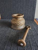 Vijzel en stamper - Brons - India - British India Company