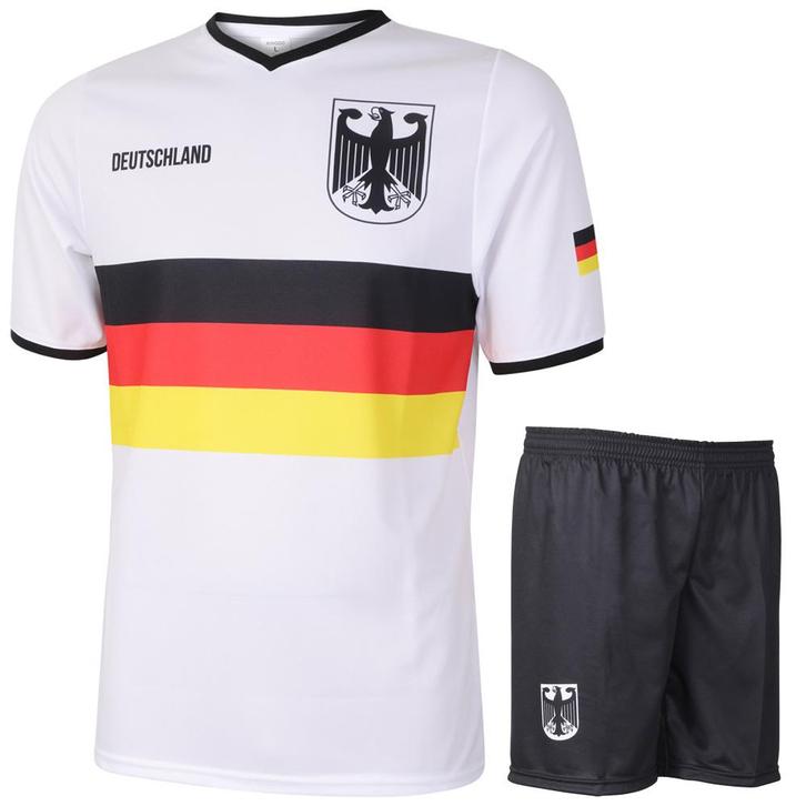 Kingdo Duitsland Voetbaltenue Thuis - Vlag - Kind en, Sport en Fitness, Voetbal, Bal, Nieuw, Verzenden