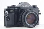 Canon A-1 black + FD 1,8/50mm + BS-52 hood | Single lens, Audio, Tv en Foto, Nieuw