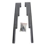 V8 Aluminium Finned bougiekabel geleiders zwart, Ophalen of Verzenden