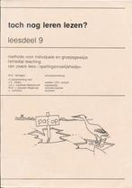 Toch nog leren lezen? Versie 1 leesdeel 9, Boeken, Verzenden, Nieuw