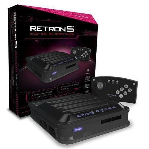 RetroN 5 Black Gaming Console (HDMI), Games en Spelcomputers, Spelcomputers | Nintendo Super NES, Verzenden