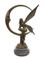 Beeldje - The Moon fairy - Brons, Antiek en Kunst
