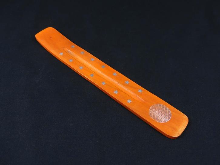 Wierook Brander - Wierook Houder - Plankje Oranje - Geome..., Huis en Inrichting, Woonaccessoires | Overige, Nieuw, Ophalen of Verzenden