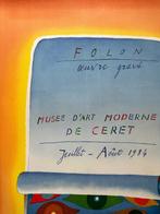Jean-Michel Folon (1934-2005) - Oeuvre gravée - Musée dart, Antiek en Kunst