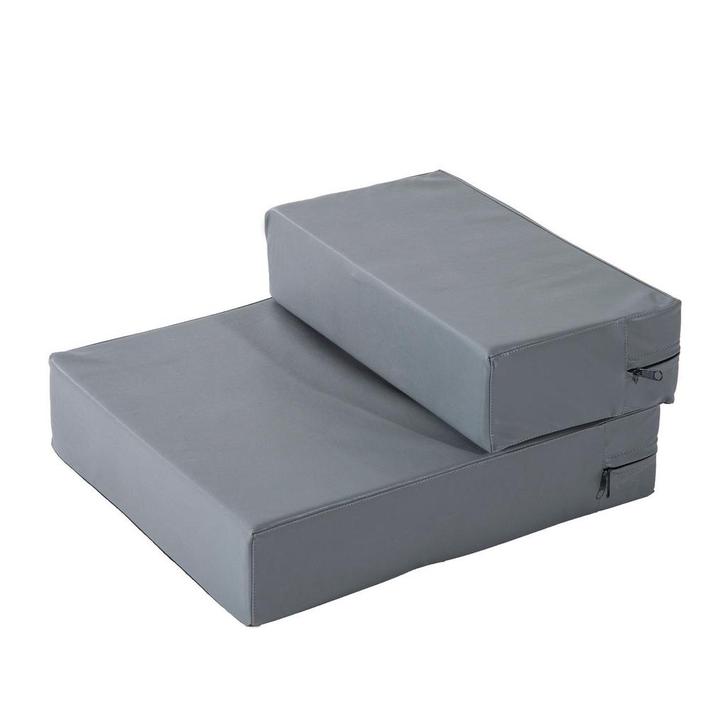 Huisdiertrap - Opvouwbaar - Grijs, Dieren en Toebehoren, Honden-accessoires, Nieuw, Ophalen of Verzenden