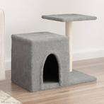 vidaXL Kattenmeubel met sisal krabpalen 50,5 cm lichtgrijs, Verzenden, Nieuw