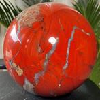 Red Jaspis Fine Red Jasper Sphere - Hoogte: 11.87 cm -
