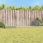 vidaXL Konijnenkooi Zilver 215 x 100 x 85 cm Gegevens staal, Verzenden