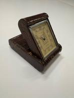 Klok - Jaeger-LeCoultre - Leder - 1940-1950, Antiek en Kunst
