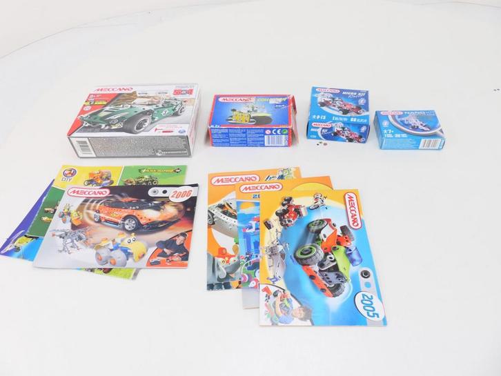 Meccano sets 1700 2405 18202 830490D & diverse willekeuri..., Hobby en Vrije tijd, Modelbouw | Auto's en Voertuigen, Overige typen