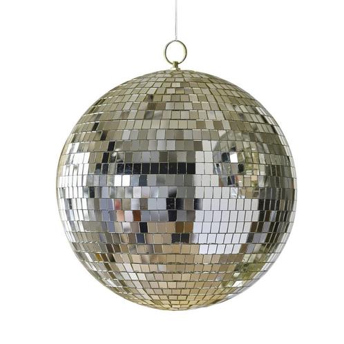 Party Discobal Goud 30cm, Hobby en Vrije tijd, Feestartikelen, Nieuw, Verzenden