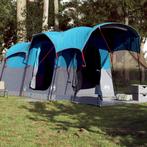 vidaXL Tunneltent voor gezin 8-persoons waterdicht blauw, Caravans en Kamperen, Verzenden, Nieuw
