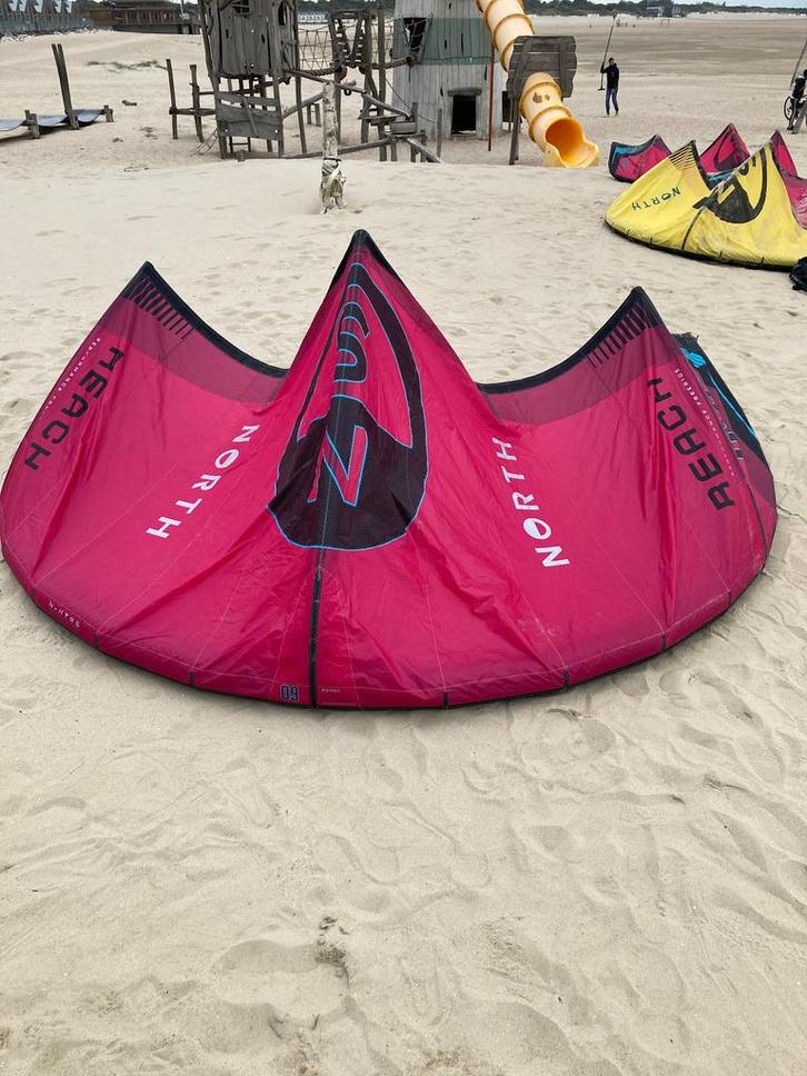 2025 North Reach Kite 9m, Watersport en Boten, Kitesurfen, Kite, Gebruikt, 9 m²