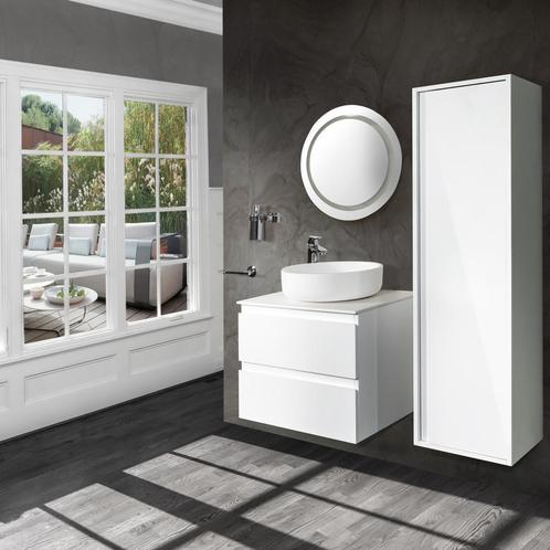 Badkamermeubelset BWS Sally 80 cm Twee Soft-Close Lades, Doe-het-zelf en Bouw, Sanitair, Bad, Nieuw, Ophalen of Verzenden