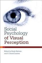 Social Psychology of Visual Perception, Nieuw, Nederlands, Verzenden