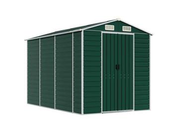 Veiling - VidaXL metalen tuinschuur groen 300x191x198cm beschikbaar voor biedingen