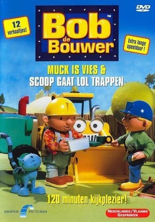 Bob De Bouwer - Muck is vies en Scoop gaat lol trappen (dvd, CD & DVD, DVD | Action, Enlèvement ou Envoi