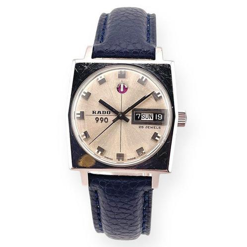 Rado - Rado 990 25 jewels day date - Zonder Minimumprijs -, Handtassen en Accessoires, Horloges | Heren