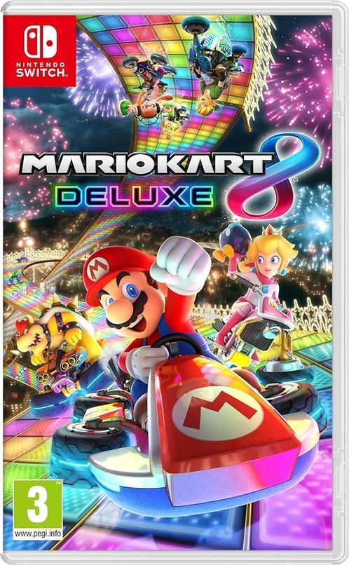 Mario Kart 8 Deluxe - Nintendo Switch, Games en Spelcomputers, Games | Nintendo Switch, Nieuw, Verzenden