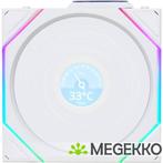 Lian Li UNI FAN TL Wireless LCD 120mm White, Computers en Software, Computerkoelers, Verzenden, Nieuw