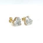 Oorbellen - 14 karaat Geel goud - 3.13ct. tw. Diamant, Handtassen en Accessoires, Oorbellen, Nieuw