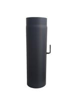 Kachelpijp met smoorklep L:50cm Ø125mm, Huis en Inrichting, Kachels, Verzenden, Nieuw