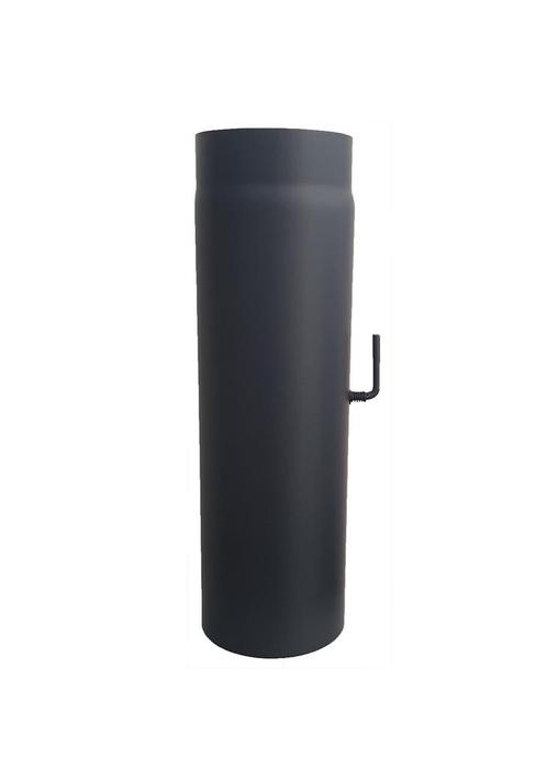 Kachelpijp met smoorklep L:50cm Ø125mm, Huis en Inrichting, Kachels, Verzenden