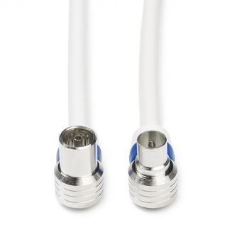 KabelKeur Coax kabel- Hirschmann - 1.5 meter, Informatique & Logiciels, Pc & Câble réseau, Envoi