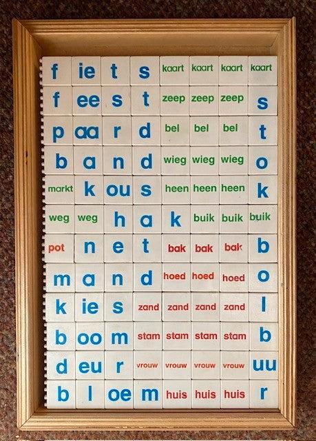 Jegro Woordblokjes (fiets-kaart-feest-zeep), Boeken, Schoolboeken, Verzenden