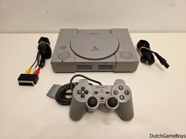 Playstation 1 / PS1 - Console + Controller - SCPH-7502 - PAL, Games en Spelcomputers, Spelcomputers | Sony PlayStation 1, Gebruikt