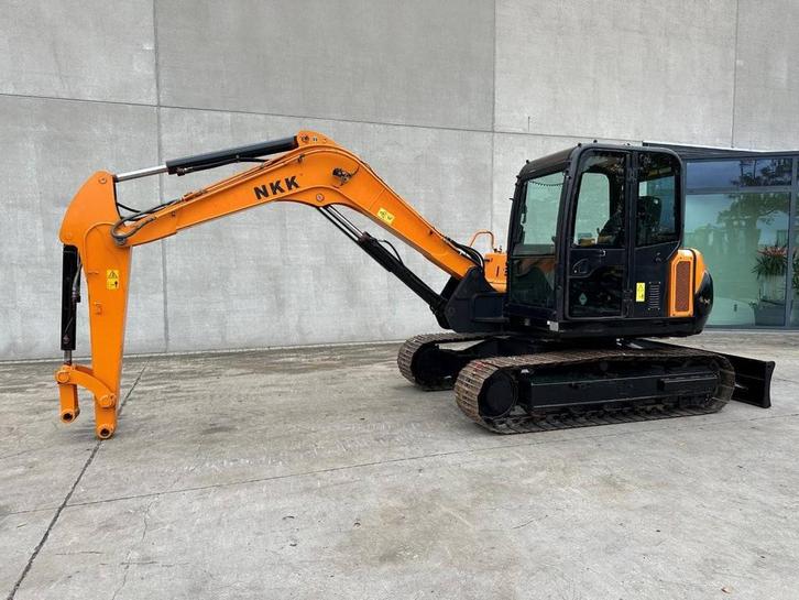Veiling: Rupsgraafmachine NNK NS75-7 Diesel, Zakelijke goederen, Machines en Bouw | Kranen en Graafmachines, Ophalen