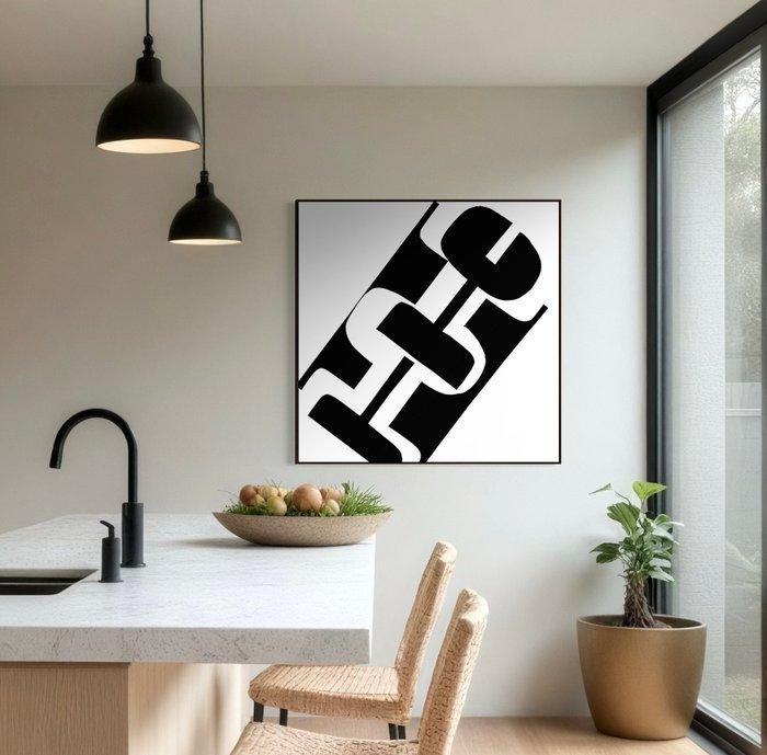 Jonathan Antony - Utopian # 1368. XL Framed. 920 x 920 mm, Antiek en Kunst, Kunst | Schilderijen | Modern