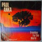 Paul Anka - Freedom for the world - Single, Gebruikt, 7 inch, Pop, Single