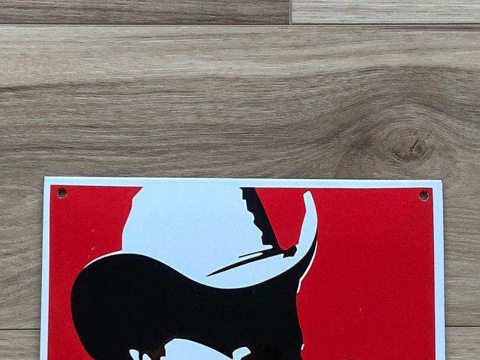 Marlboro - Plaque - Emaille, Antiek en Kunst, Antiek | Wandborden en Tegels