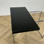 Thonet B 109 design klaptafel, bruin - chroom, Huis en Inrichting, Gebruikt