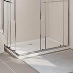 vidaXL Douchebak rechthoekig 80x120 cm ABS wit, Doe-het-zelf en Bouw, Verzenden, Nieuw